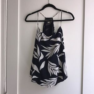 Floral printed LOFT XS blouse